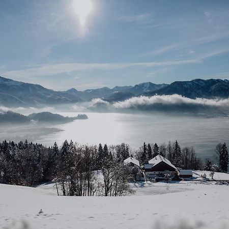 Apartment Ferienwohnung Das Unterach Am Attersee Zewnętrze zdjęcie